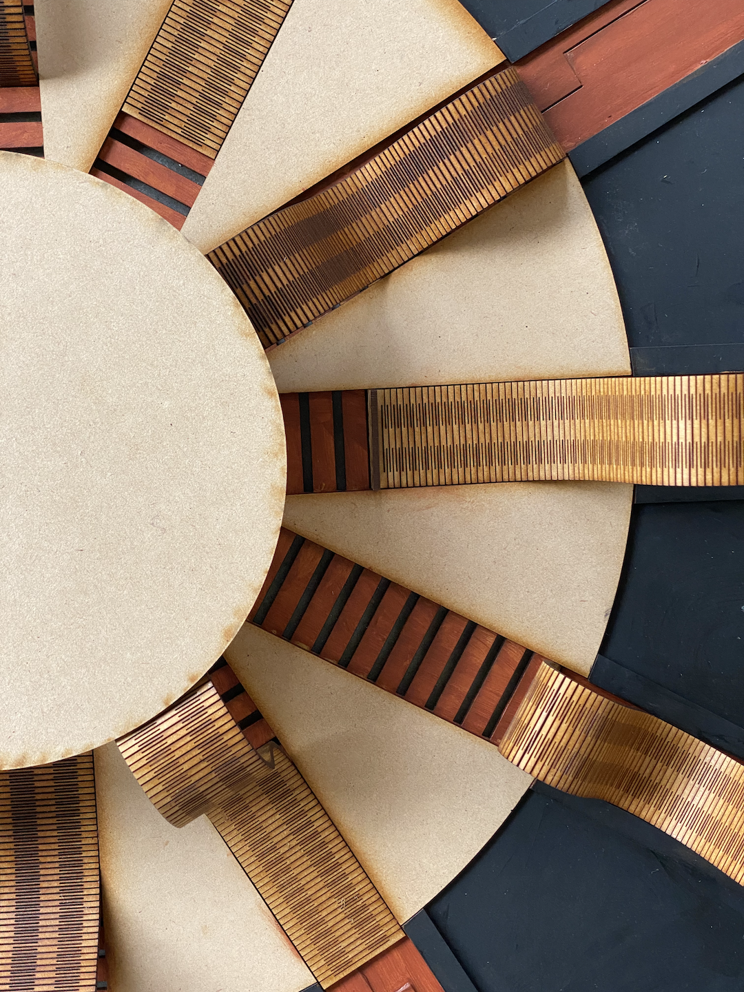 Top-down modular furniture